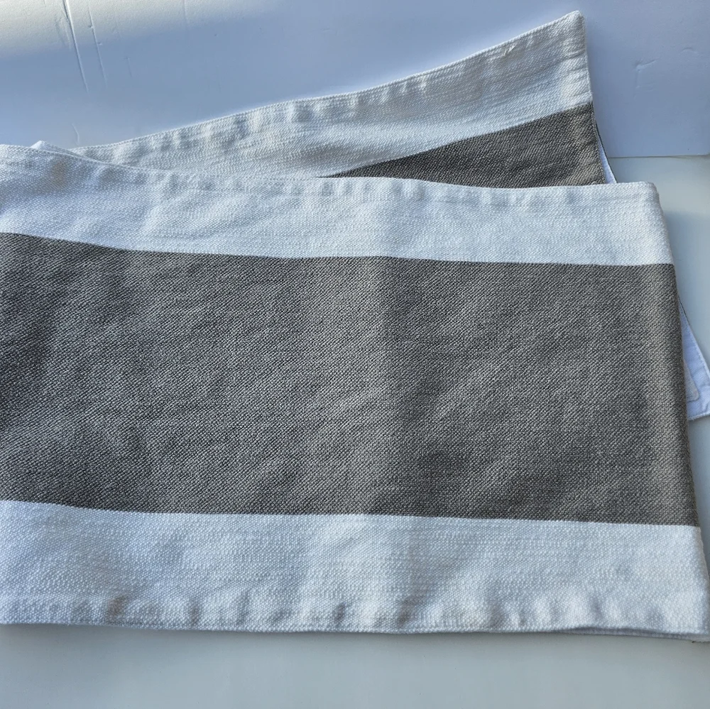 West Elm - Center Stripe Woven Runner